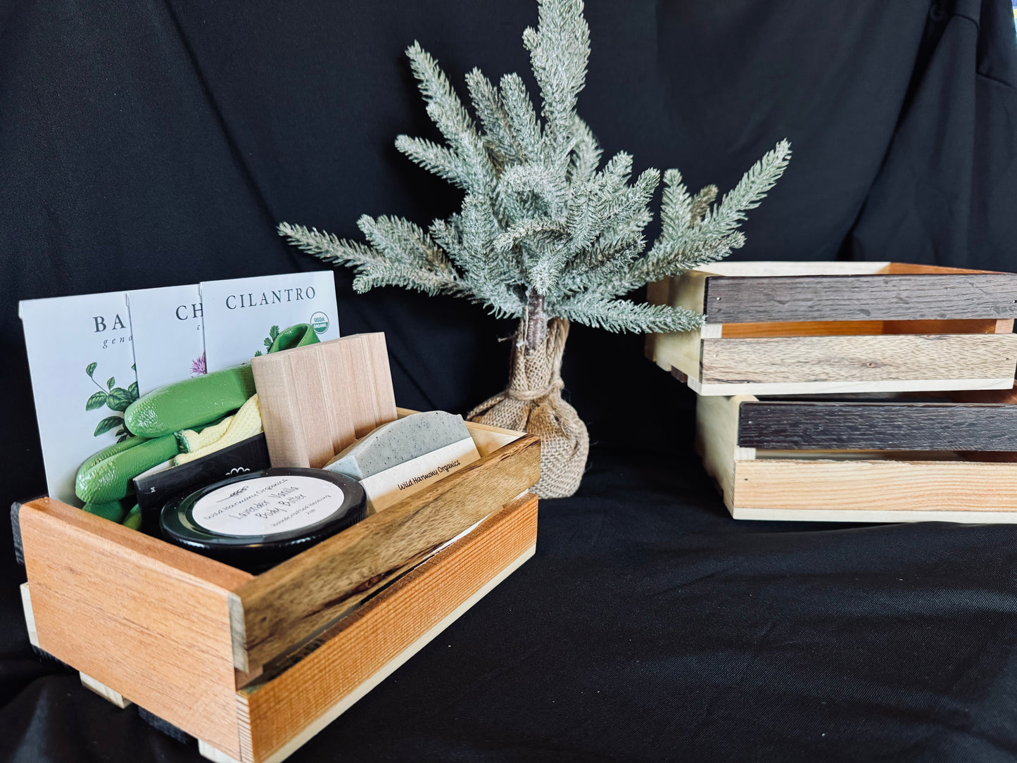 Handcrafted Wood Gift Tray