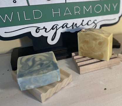 Natural Wood Soap Dish